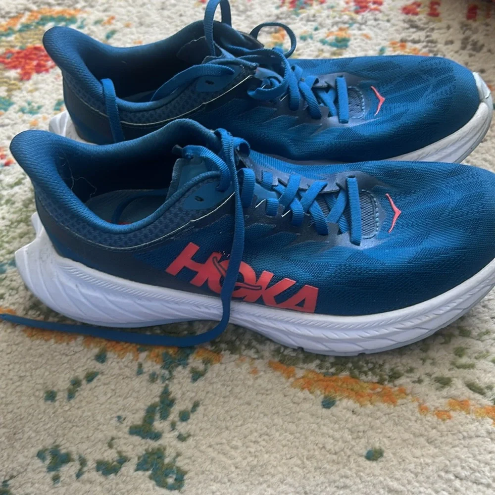 Hoka Blue Running Shoes - Picture 2 of 8